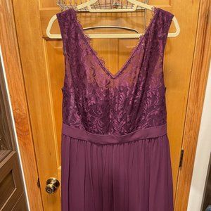 AZAZIE Knee Length Lace Special Occasion Dress Size 16A